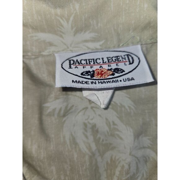 Pacific Legend Mens Classic Cars-Hibiscus Hawaiian Shirt Large - Picture 5 of 7